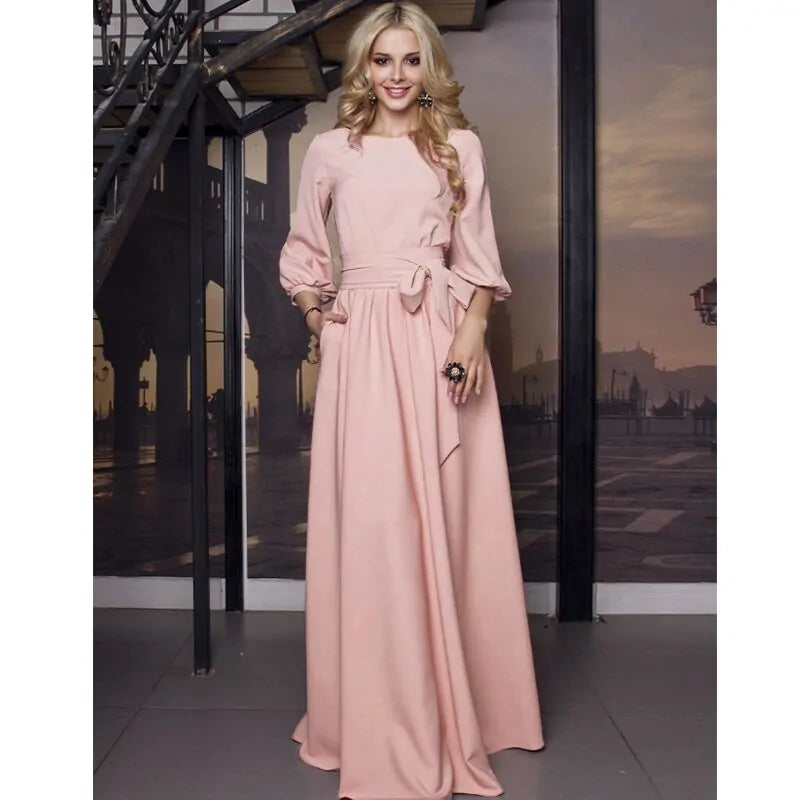 Casual Sashes Dress