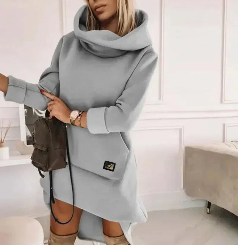 Hoodies Dress Long Sleeves