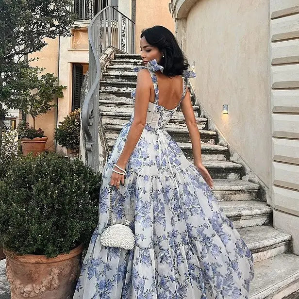 2024 Spring Summer Off-Shoulder Elegant Evening Dress