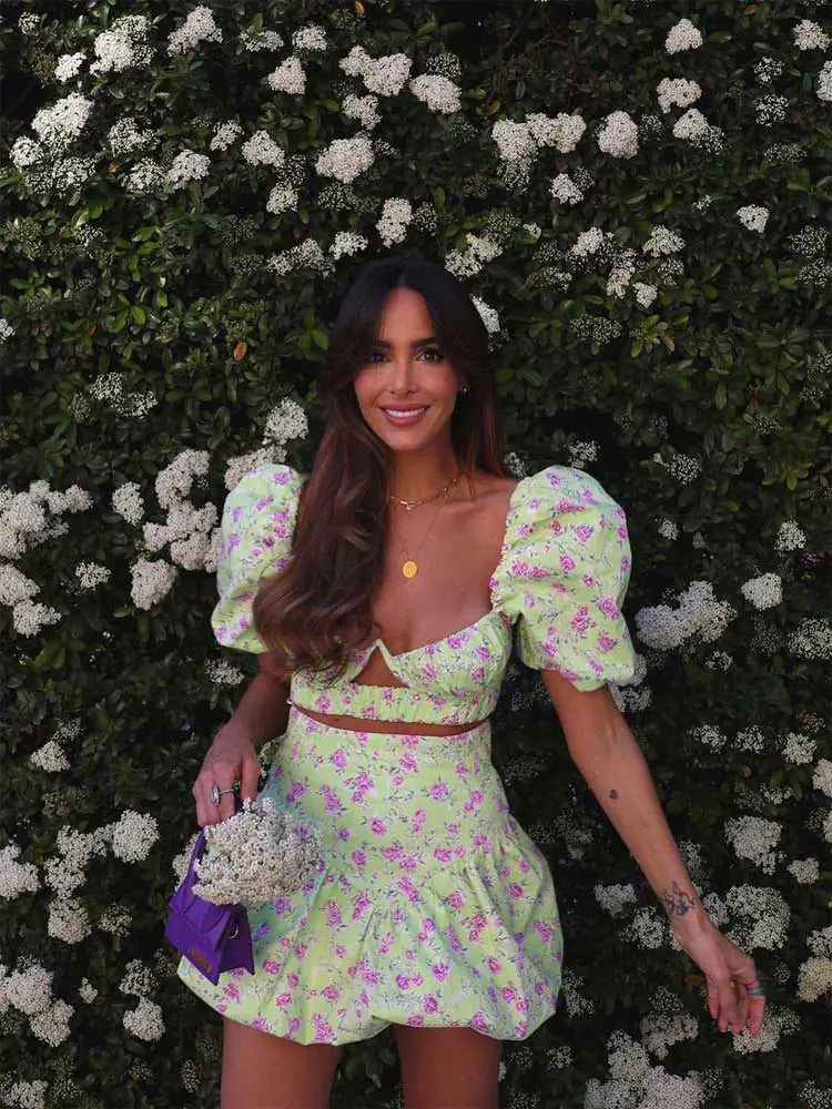 Floral Mini Dress