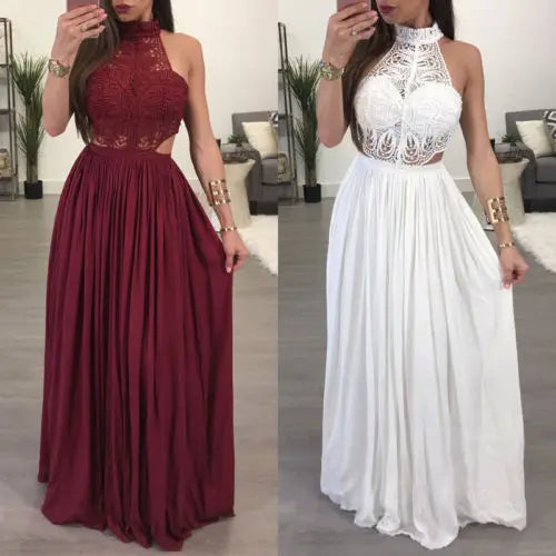 Maxi Summer Long Evening Party Dress