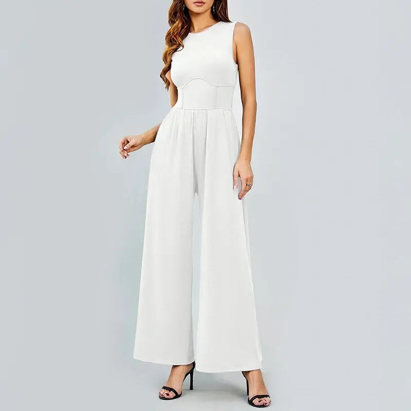 Summer Ribbed Jumpsuits