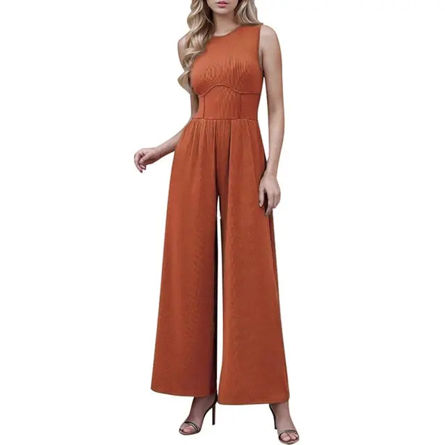Summer Ribbed Jumpsuits
