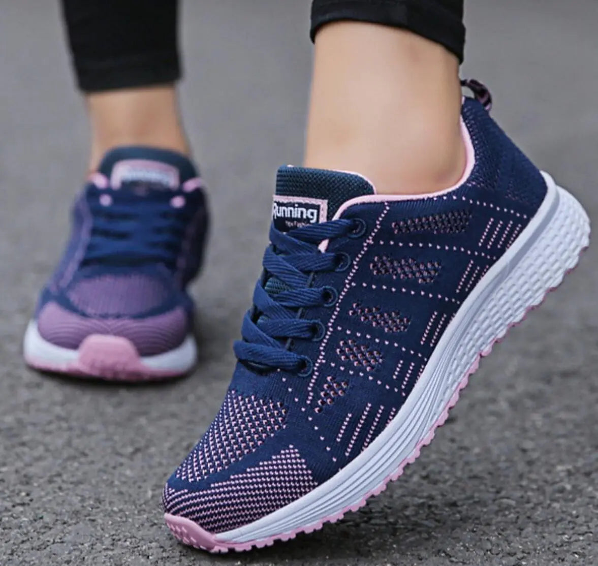 Flats Sneakers Mesh Breathable
