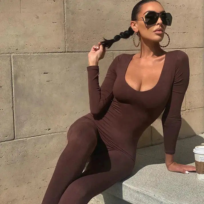 Skinny Overall Jumpsuit