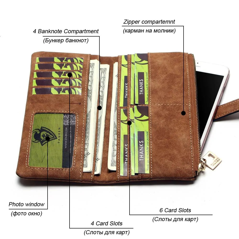 Stylish Two-Fold Purse