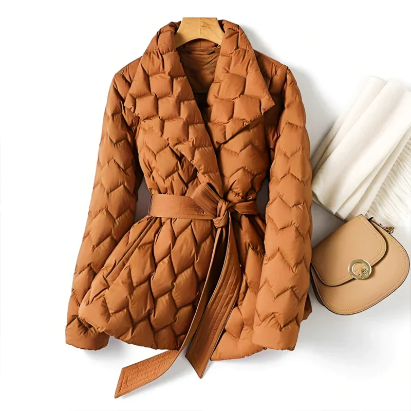 Silk Puffer Coat