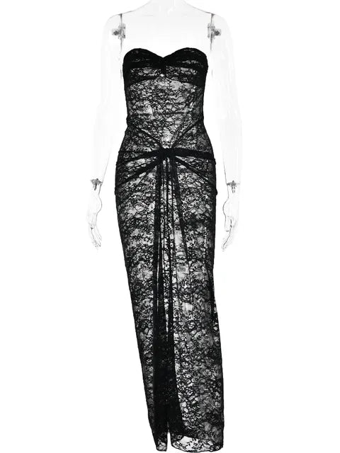 Strapless Backless Sexy Dress