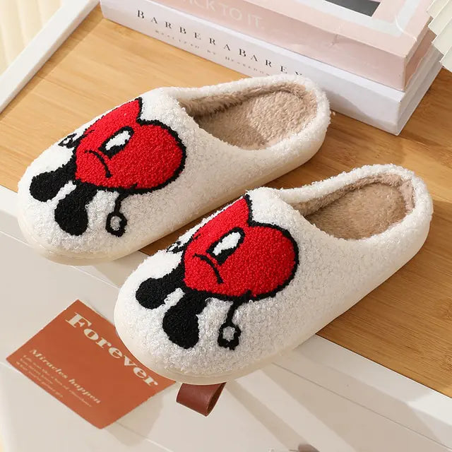 Bad Bunny Fluffy Slippers