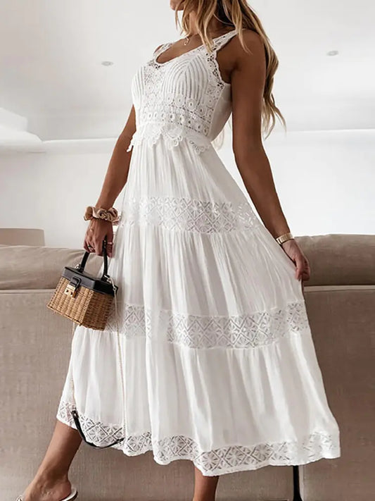Casual Summer Lace Slim Dress