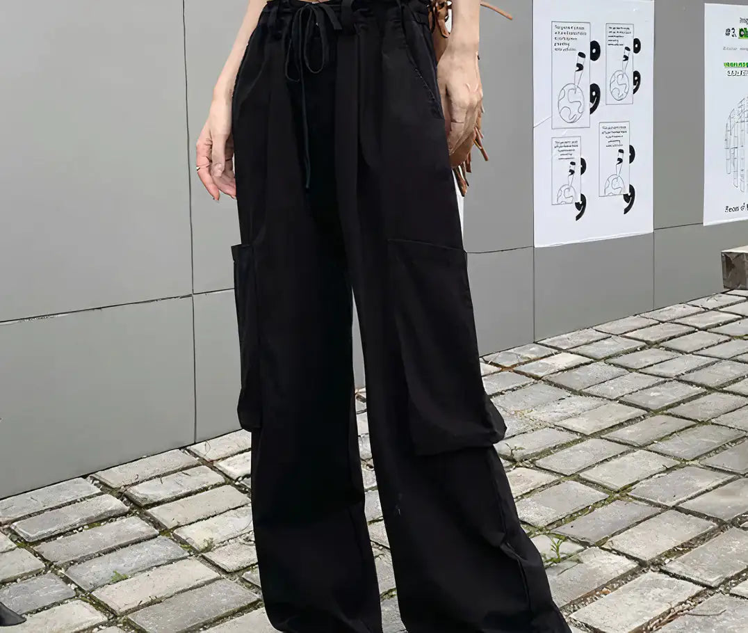 Chic High Waist Trousers