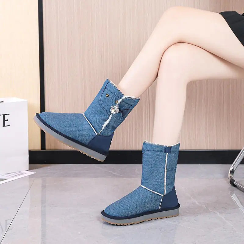 FrostCrest Ankle Boots
